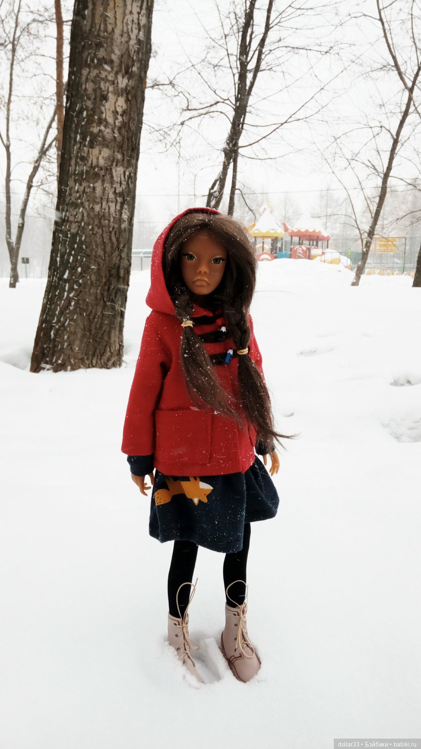 Лорик. А снег идёт — Куклы Мукла (Mooqla) Полины Волошиной: легенды (фото 9)