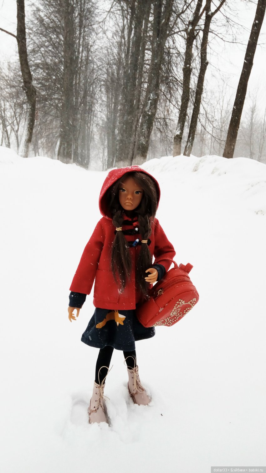 Лорик. А снег идёт — Куклы Мукла (Mooqla) Полины Волошиной: легенды (фото 7)