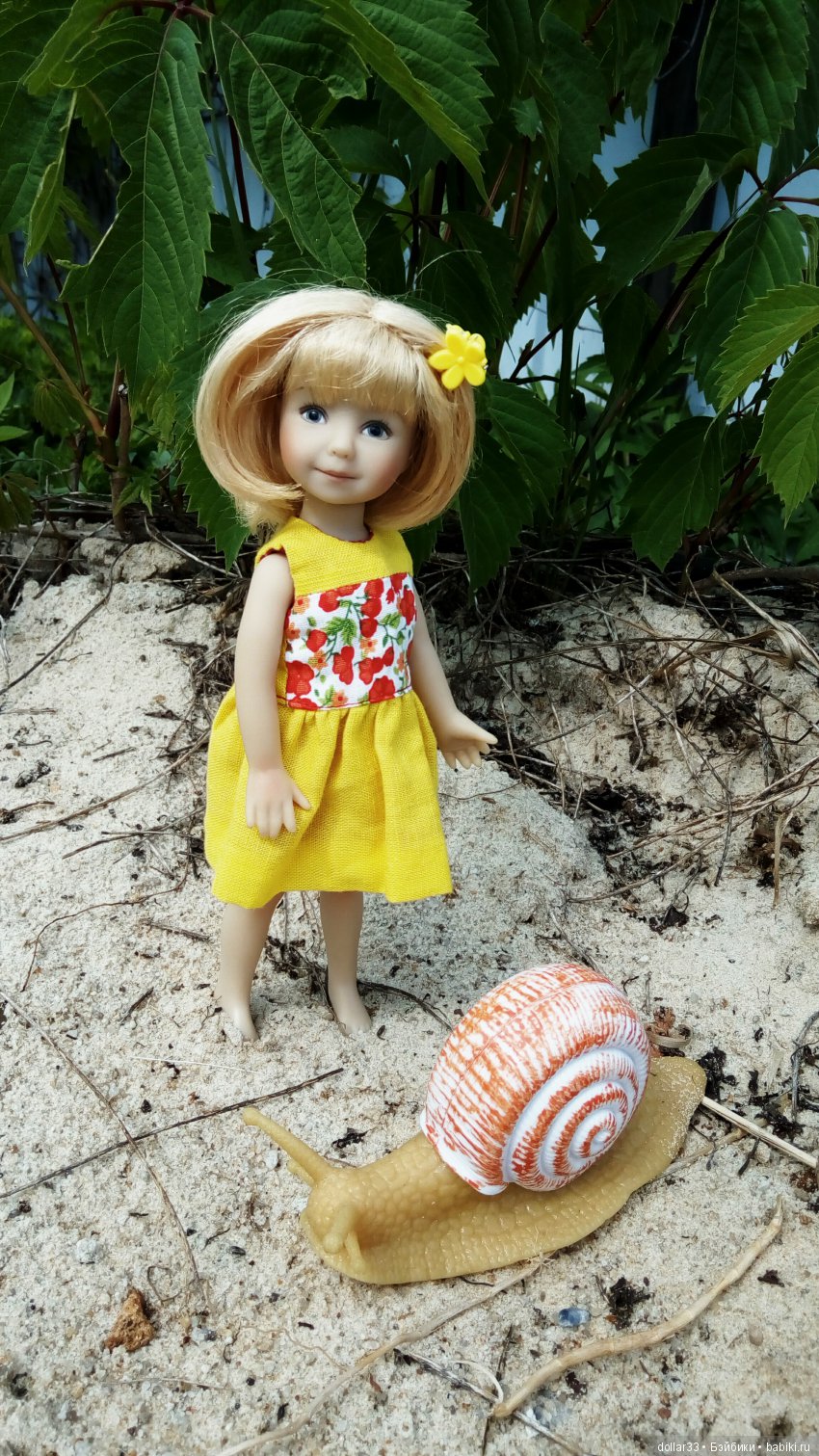 Галчонок. Прогулка — Куклы Dianna Effner (Эффнер) из винила: Little Darling