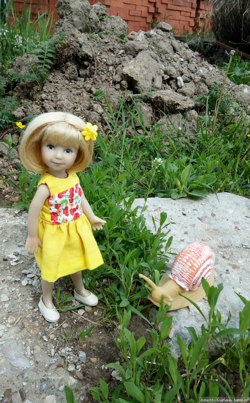 Галчонок. Прогулка — Куклы Dianna Effner (Эффнер) из винила: Little Darling