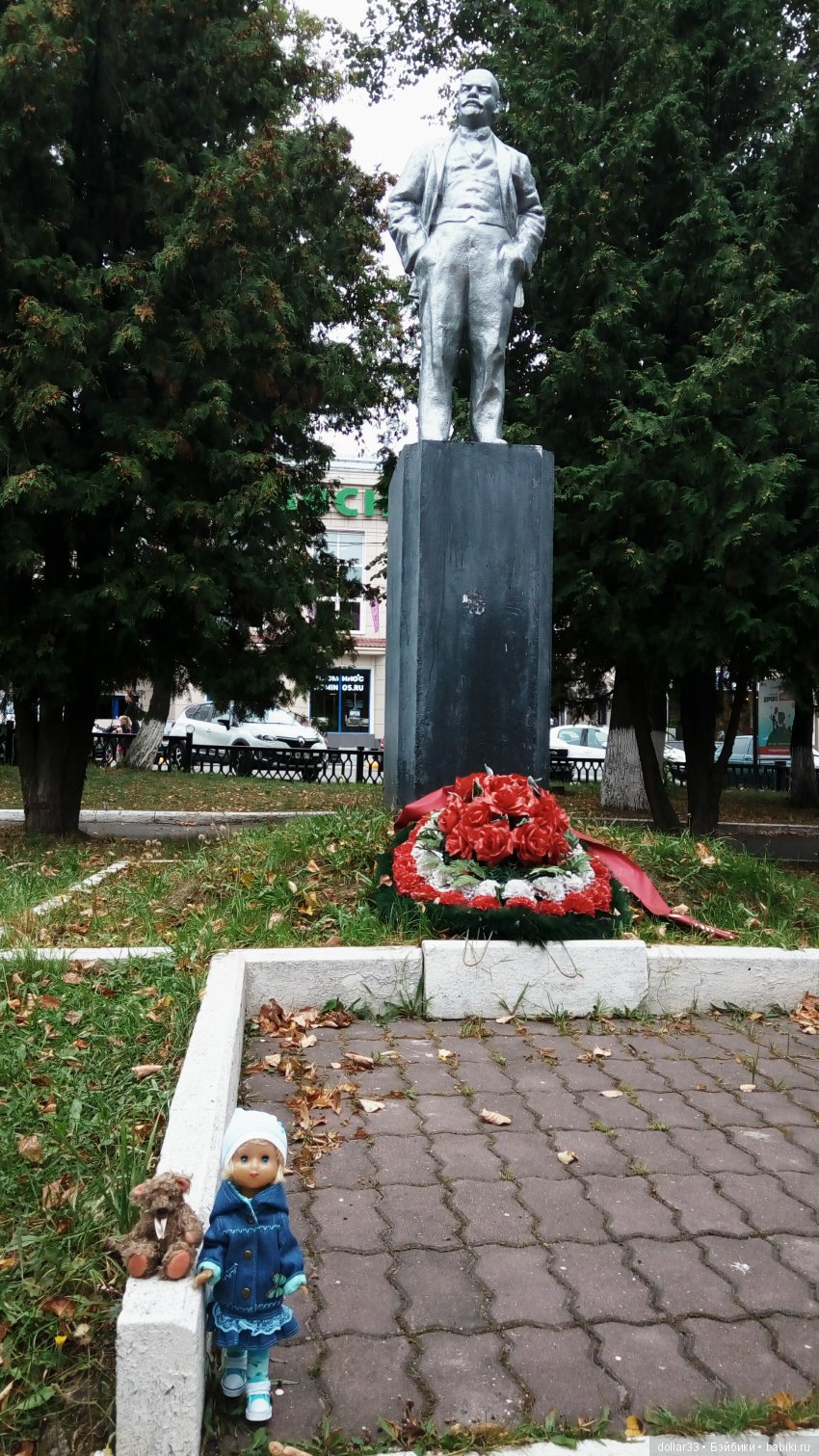 Краски осени. Светочка - шарнирная кукла из СССР