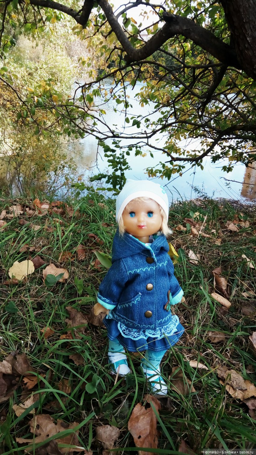 Краски осени. Светочка - шарнирная кукла из СССР