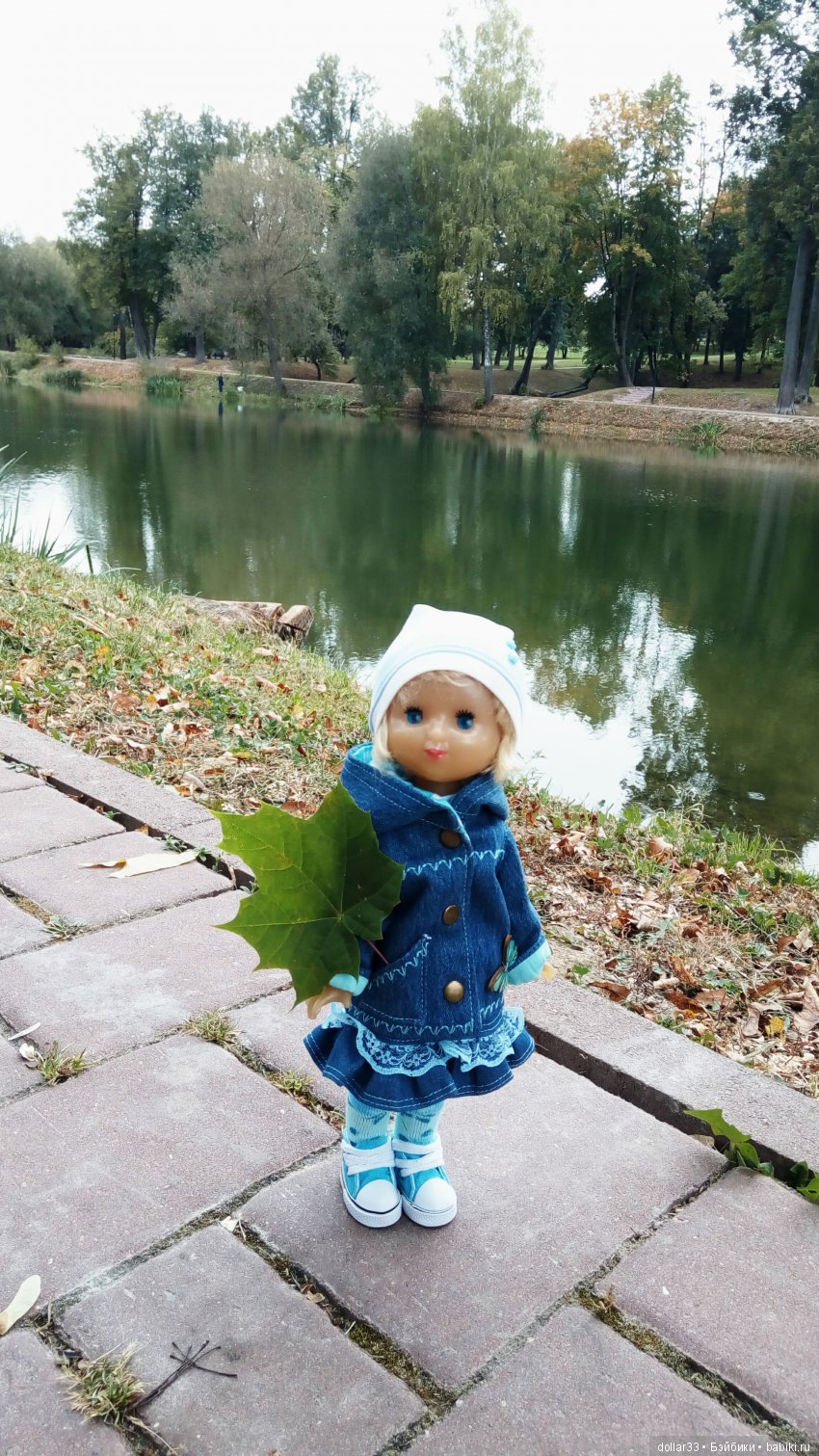 Краски осени. Светочка - шарнирная кукла из СССР