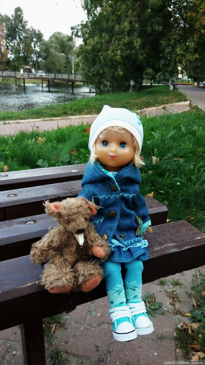 Краски осени. Светочка - шарнирная кукла из СССР