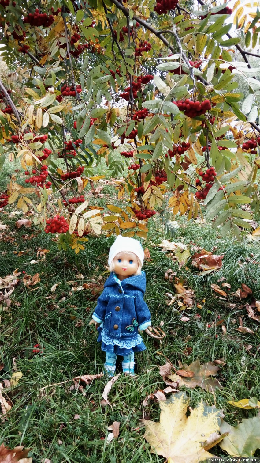 Краски осени. Светочка - шарнирная кукла из СССР