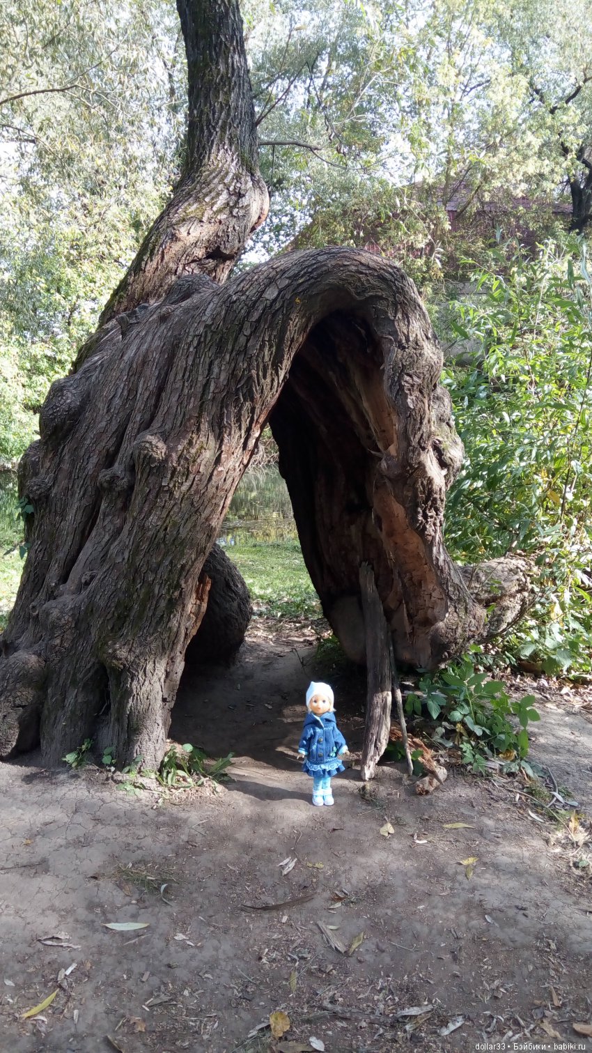 Краски осени. Светочка - шарнирная кукла из СССР