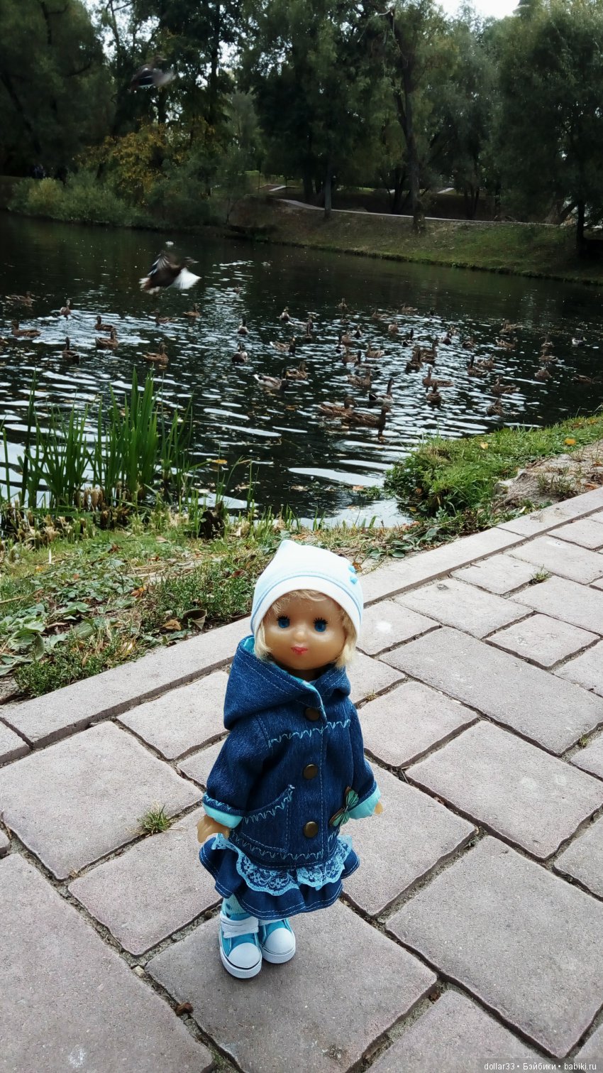 Краски осени. Светочка - шарнирная кукла из СССР