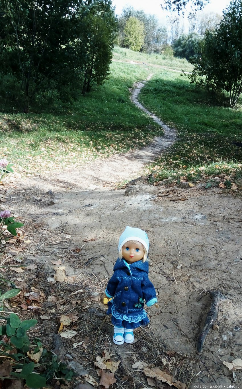 Краски осени. Светочка - шарнирная кукла из СССР