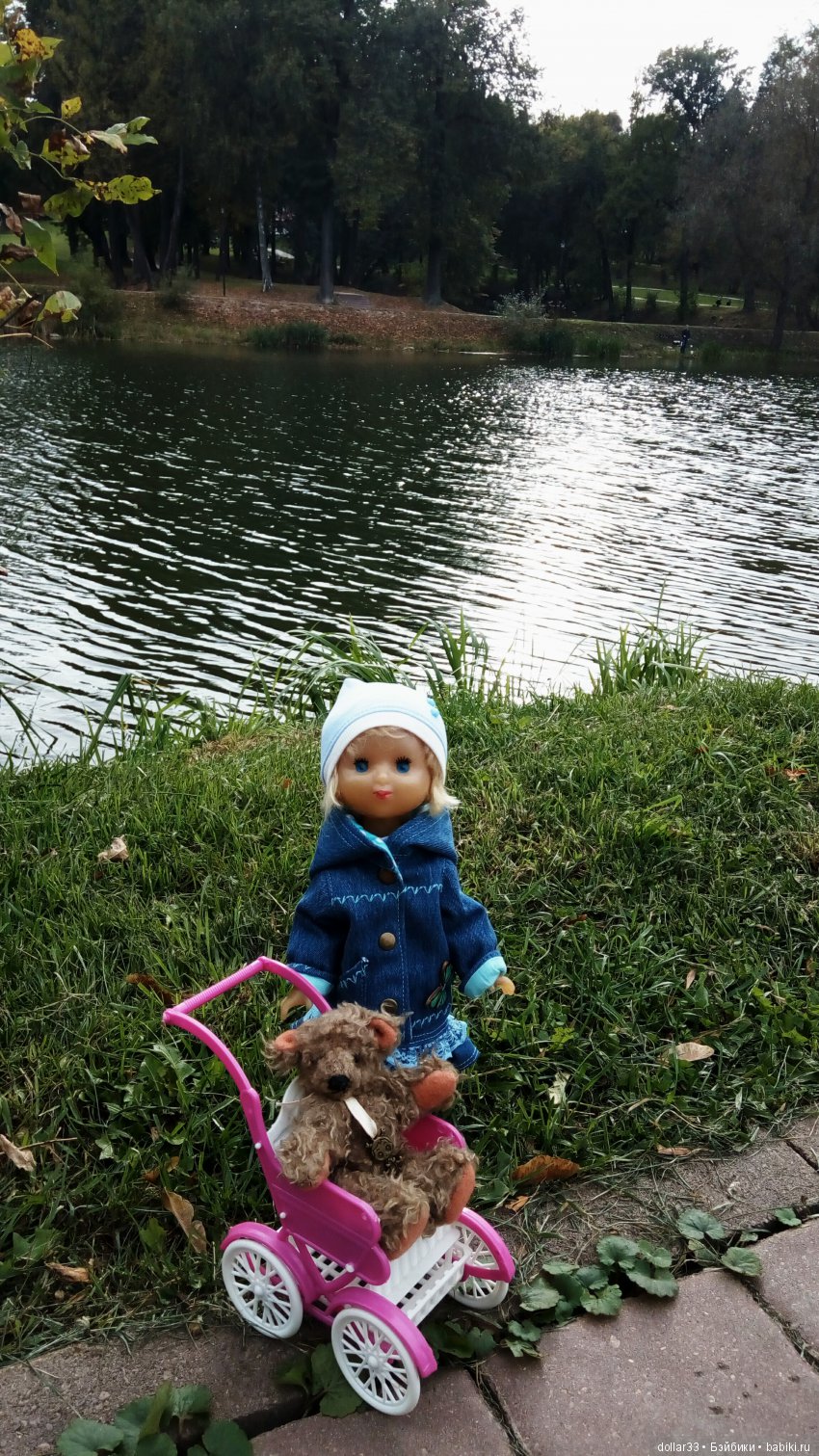 Краски осени. Светочка - шарнирная кукла из СССР