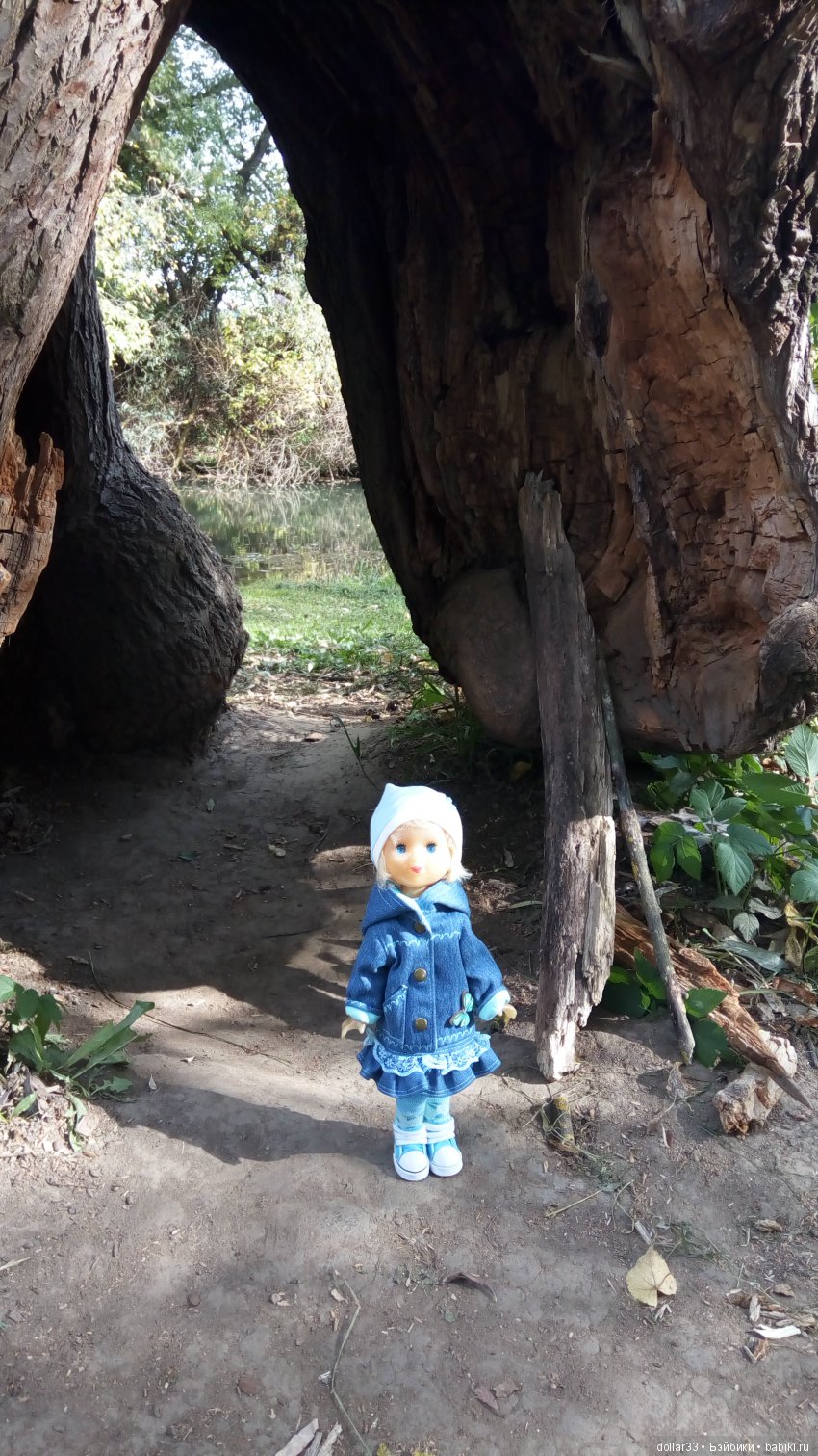 Краски осени. Светочка - шарнирная кукла из СССР