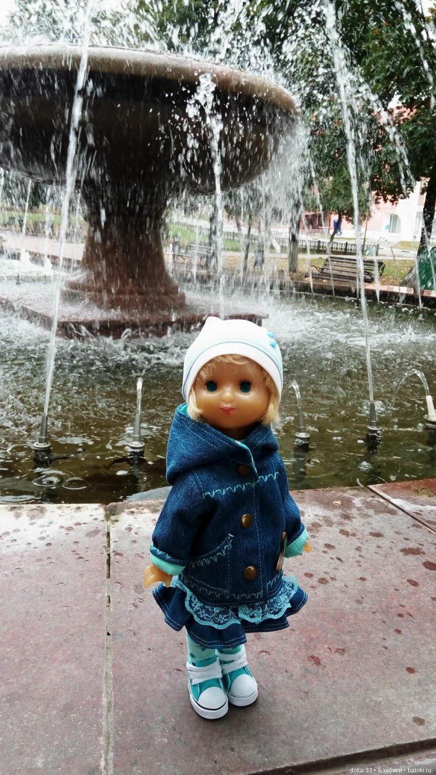 Краски осени. Светочка - шарнирная кукла из СССР