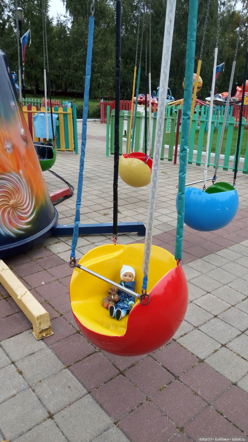 Краски осени. Светочка - шарнирная кукла из СССР