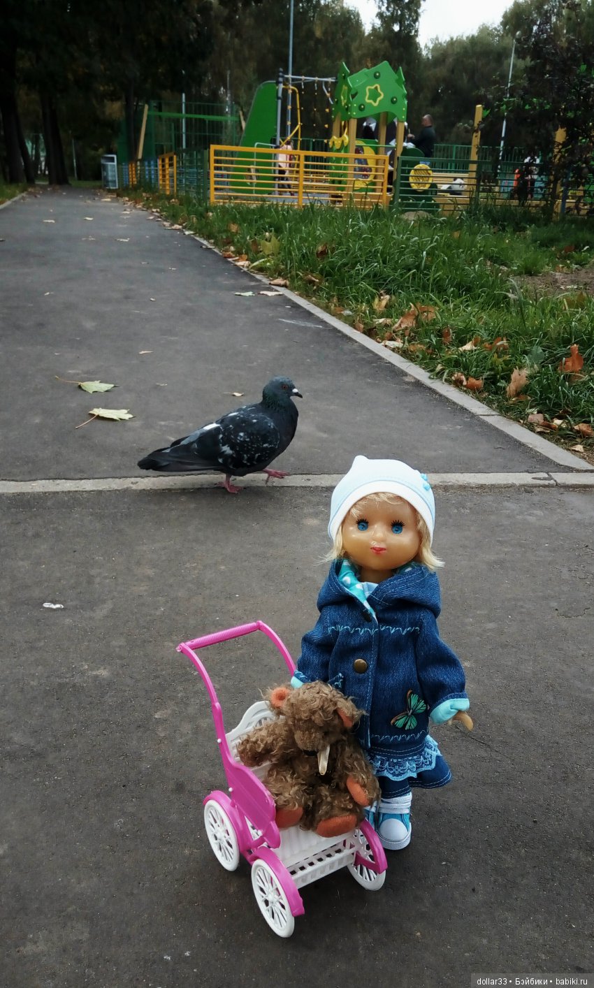 Краски осени. Светочка - шарнирная кукла из СССР (фото 2)