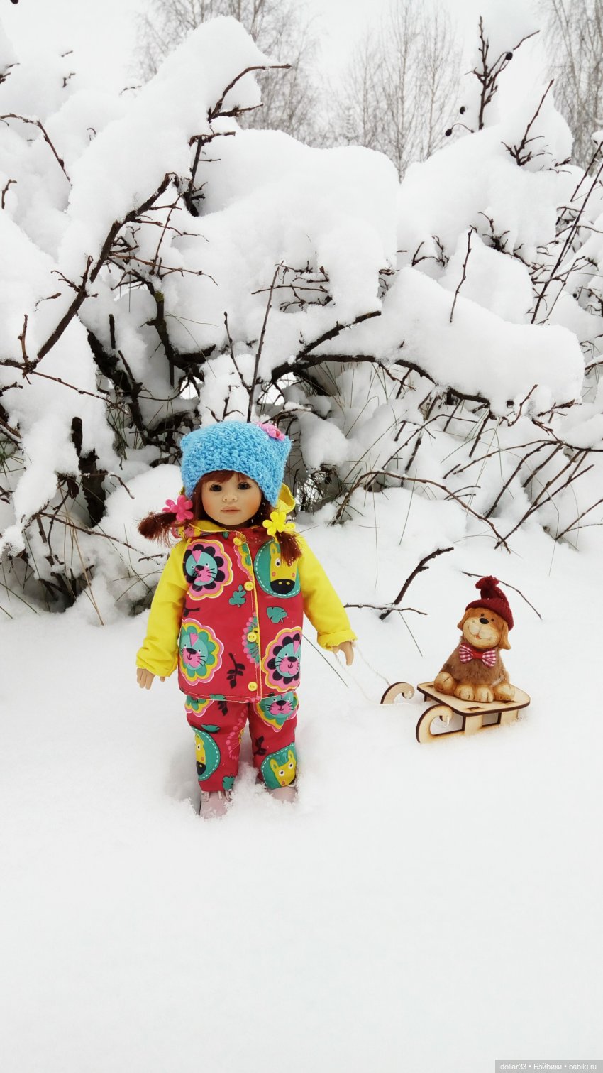 Делимся снежком — Куклы Heidi Plusczok (Хайди/Хейди Плюсчок) — фото (фото 6)