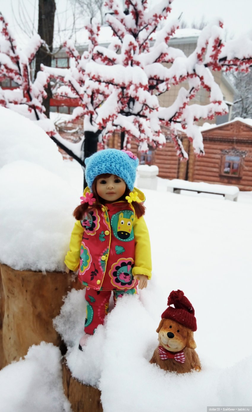 Делимся снежком — Куклы Heidi Plusczok (Хайди/Хейди Плюсчок) — фото (фото 8)