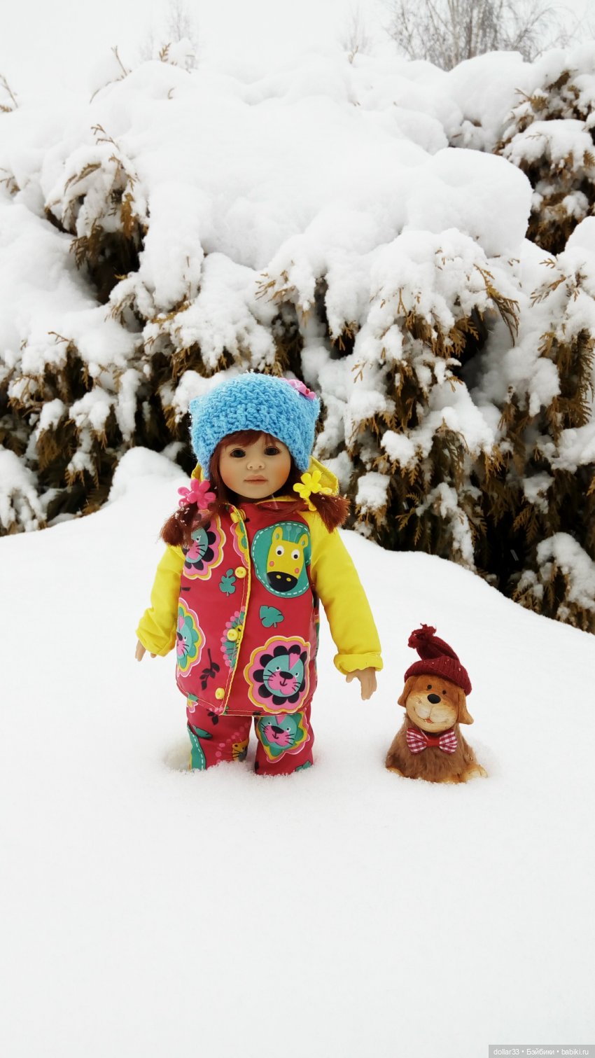 Делимся снежком — Куклы Heidi Plusczok (Хайди/Хейди Плюсчок) — фото (фото 4)