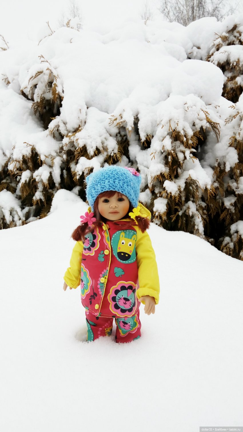 Делимся снежком — Куклы Heidi Plusczok (Хайди/Хейди Плюсчок) — фото (фото 2)