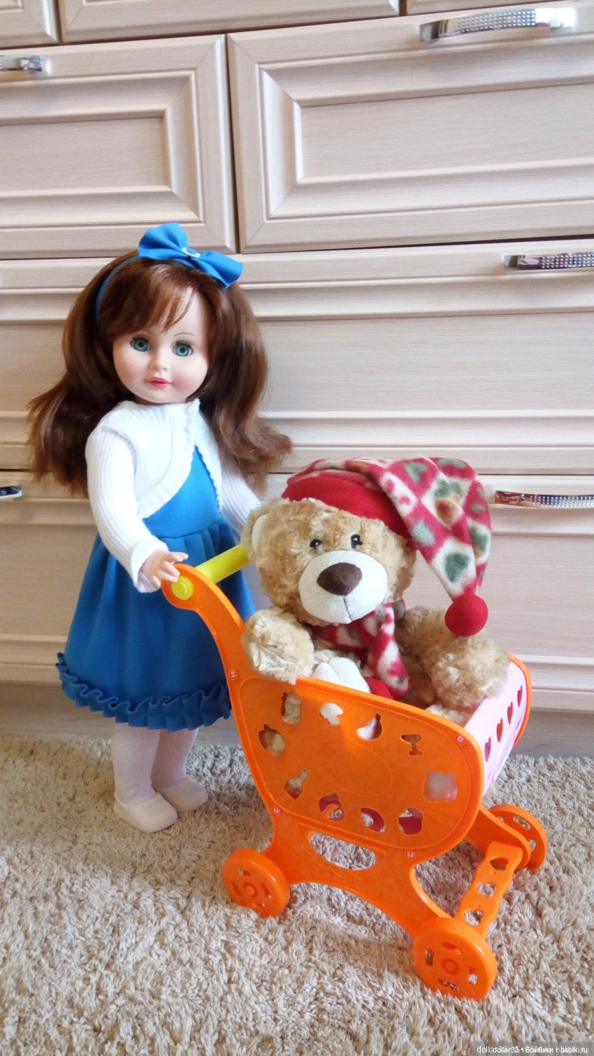 Куклы фабрики игрушек "Весна". Людмила, Алеша, Эсна и малышка Сонечка