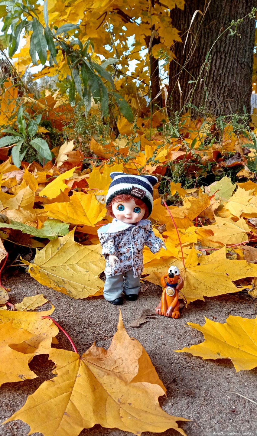 Левушка и осень — Куклы Baboliy (Баболи