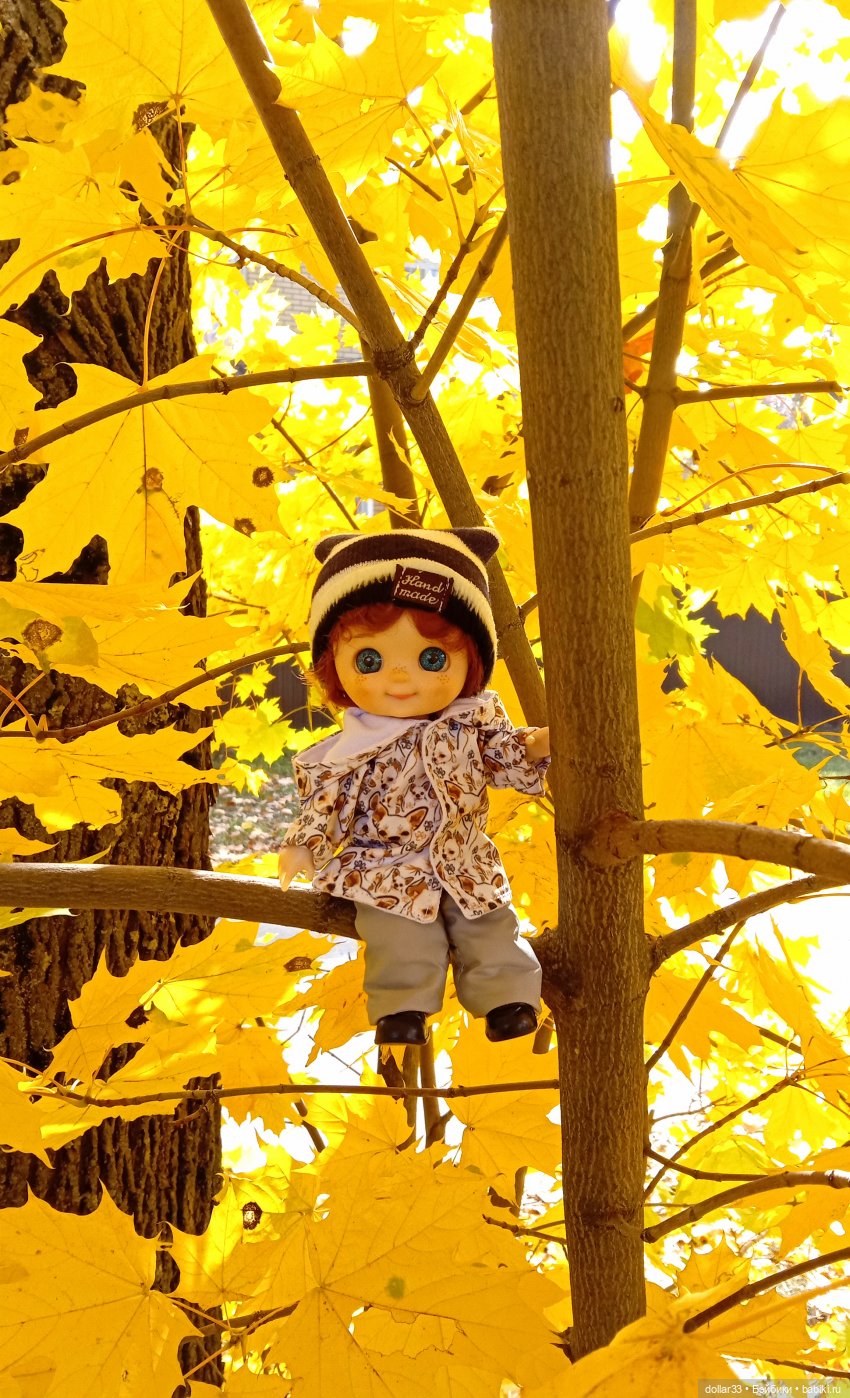 Левушка и осень — Куклы Baboliy (Баболи