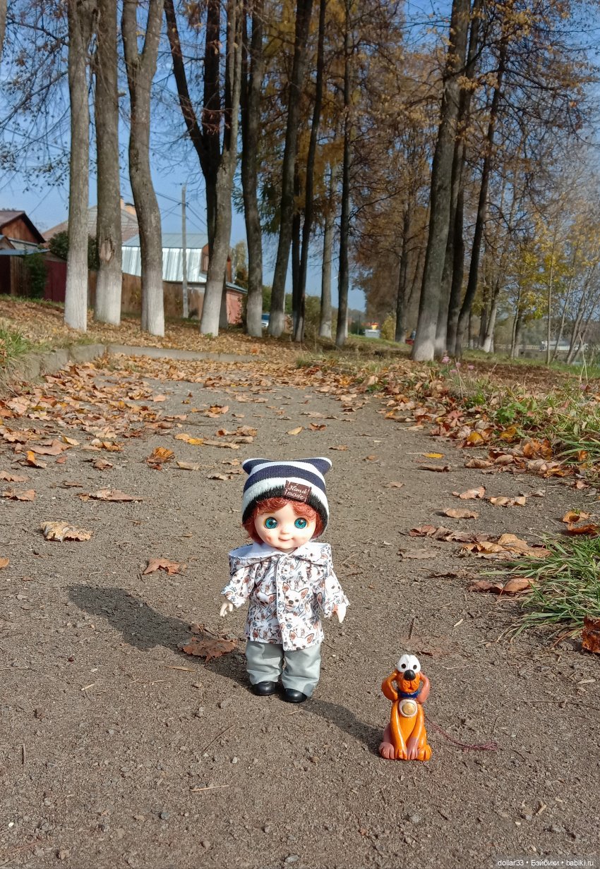 Левушка и осень — Куклы Baboliy (Баболи
