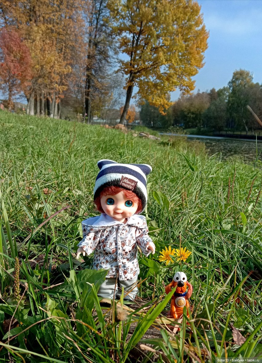 Левушка и осень — Куклы Baboliy (Баболи (фото 8)
