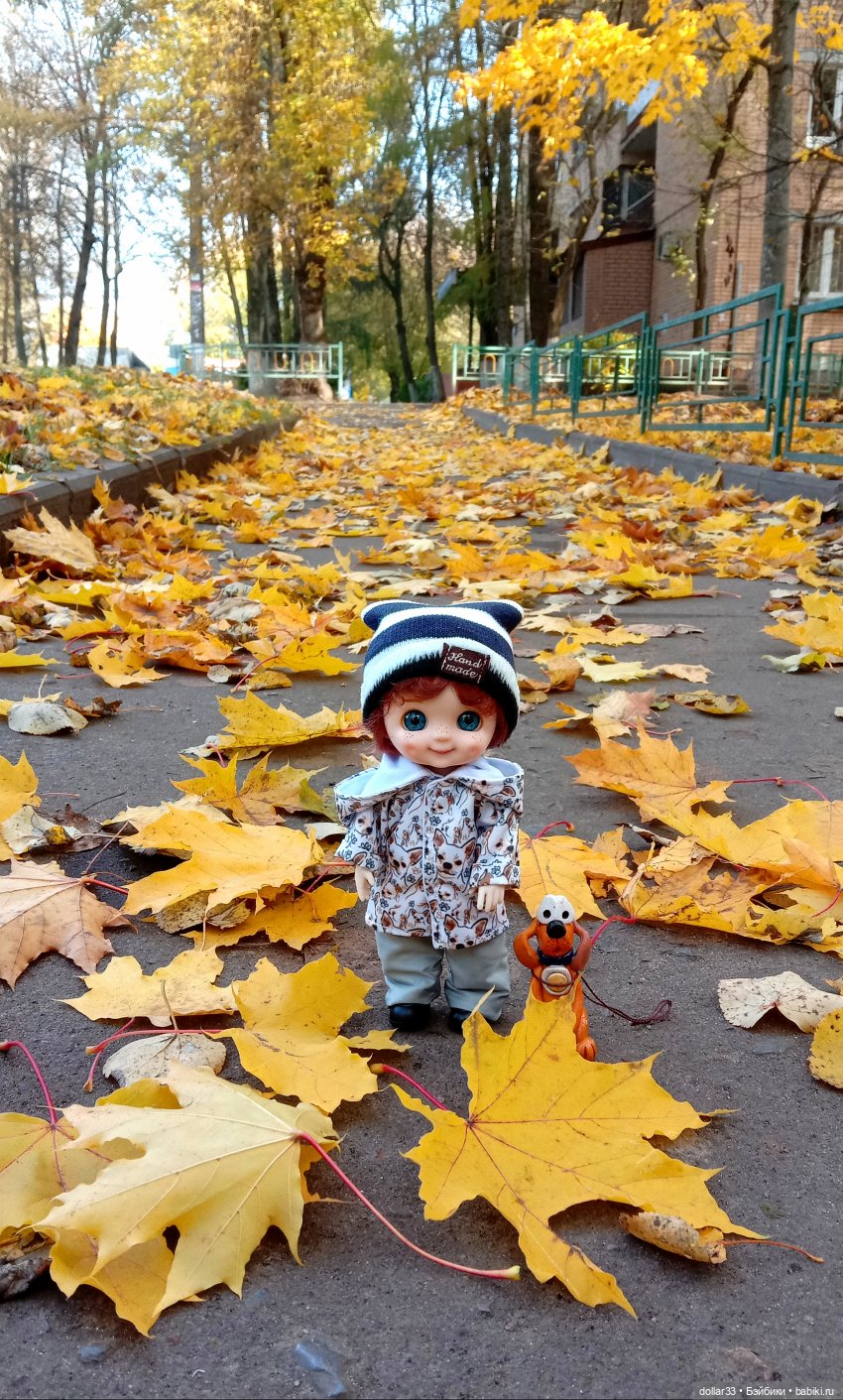 Левушка и осень — Куклы Baboliy (Баболи