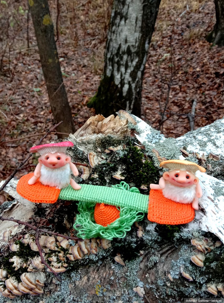 СырО и Ежка. Авторские грибочки от Елены Kolobok (фото 9)