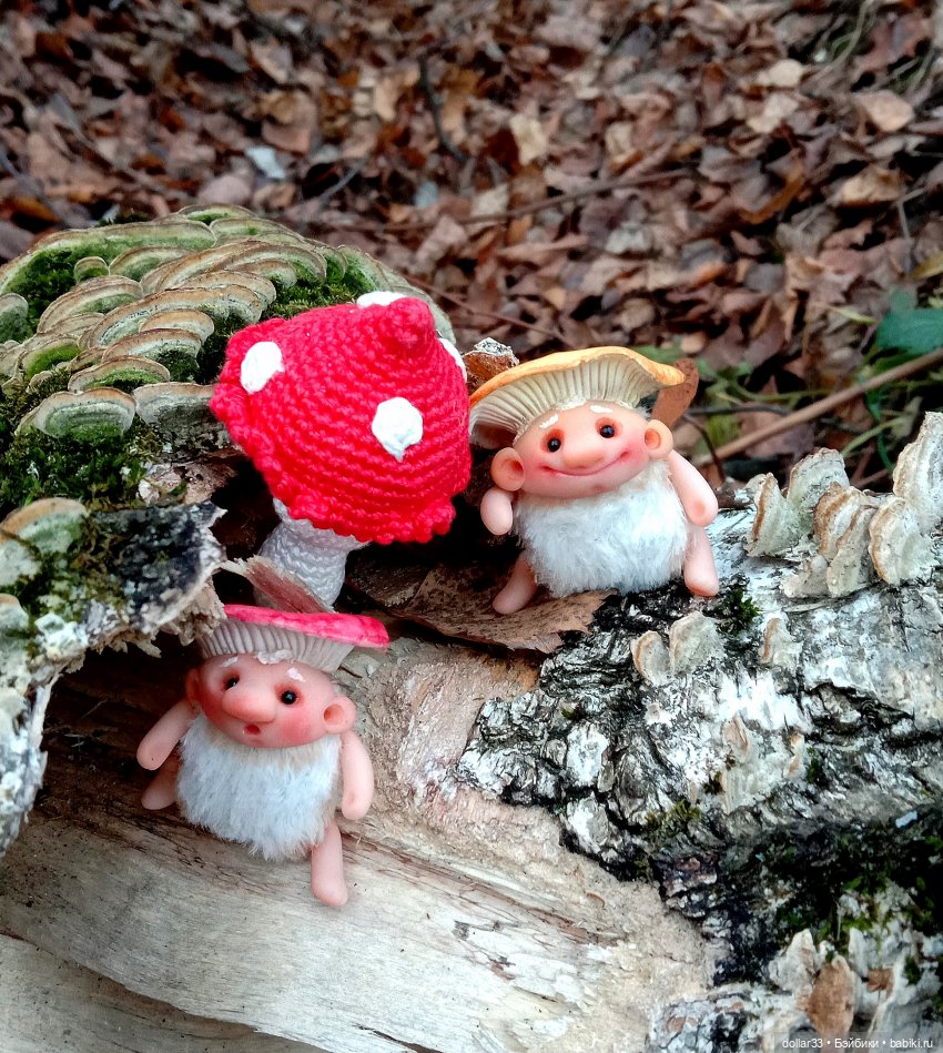 СырО и Ежка. Авторские грибочки от Елены Kolobok