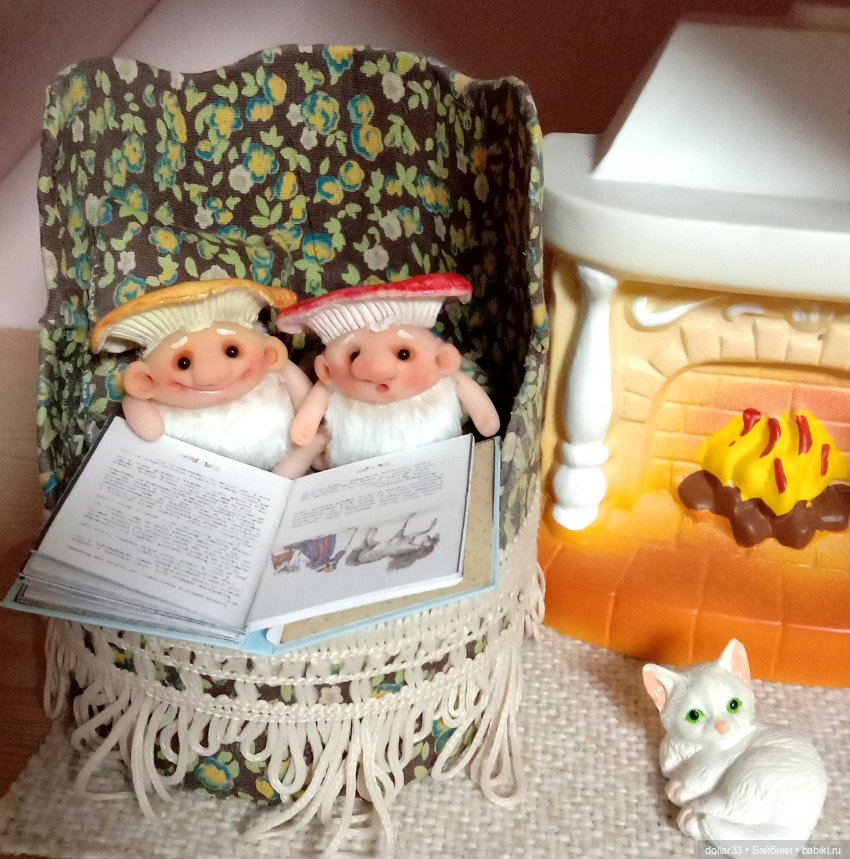 СырО и Ежка. Авторские грибочки от Елены Kolobok (фото 6)