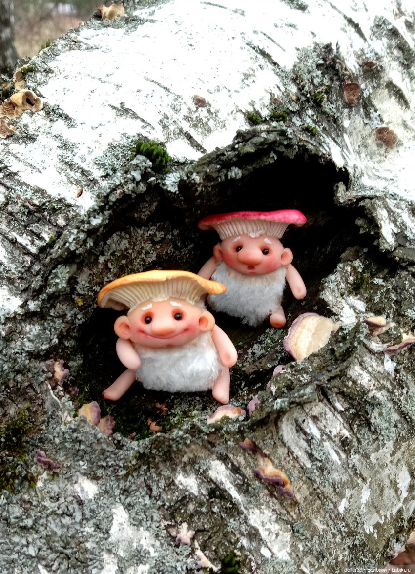 СырО и Ежка. Авторские грибочки от Елены Kolobok (фото 7)