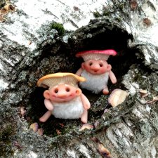 СырО и Ежка. Авторские грибочки от Елены Kolobok