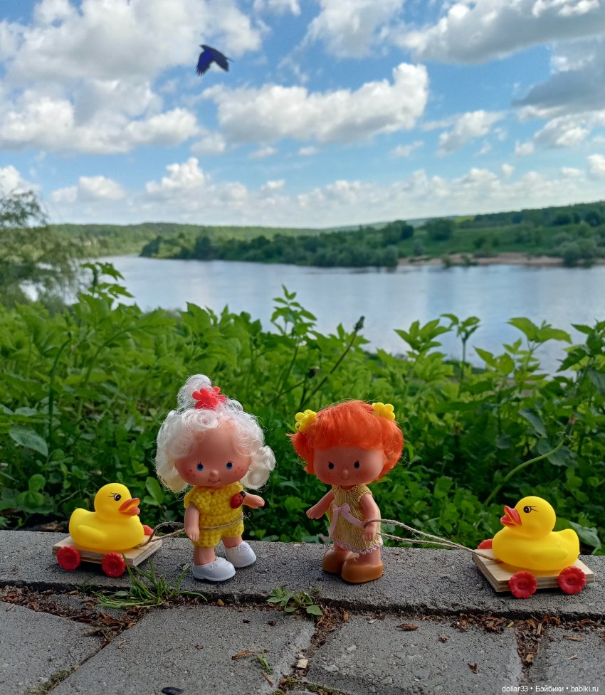 Ляля и Солнышко. Выходной. Таруса (фото 2)