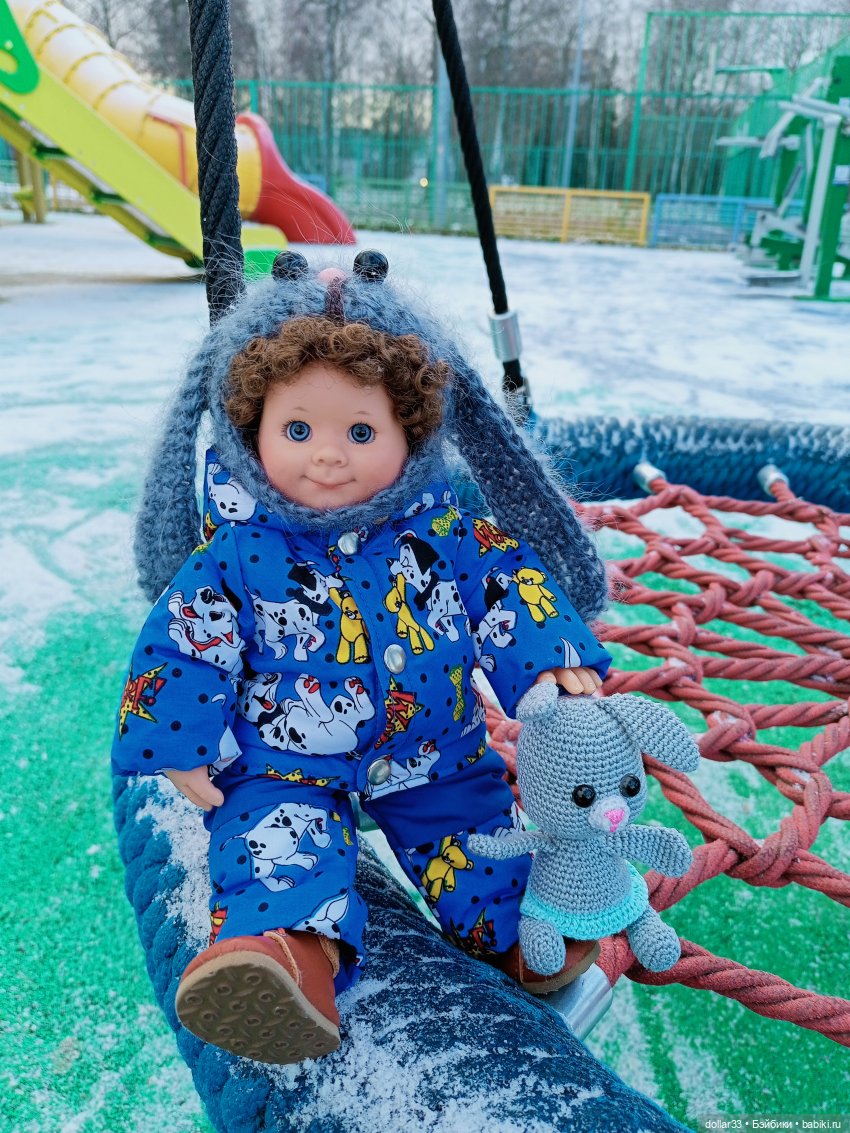 Сашенька на прогулке — Куклы Rosemarie Anna Muller (Мюллер): Вихтели (Wichtel) (фото 3)