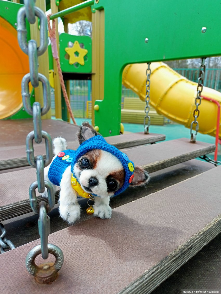 Малыш. Первая прогулка — Домашние фото авторских игрушек: Тедди (фото 4)