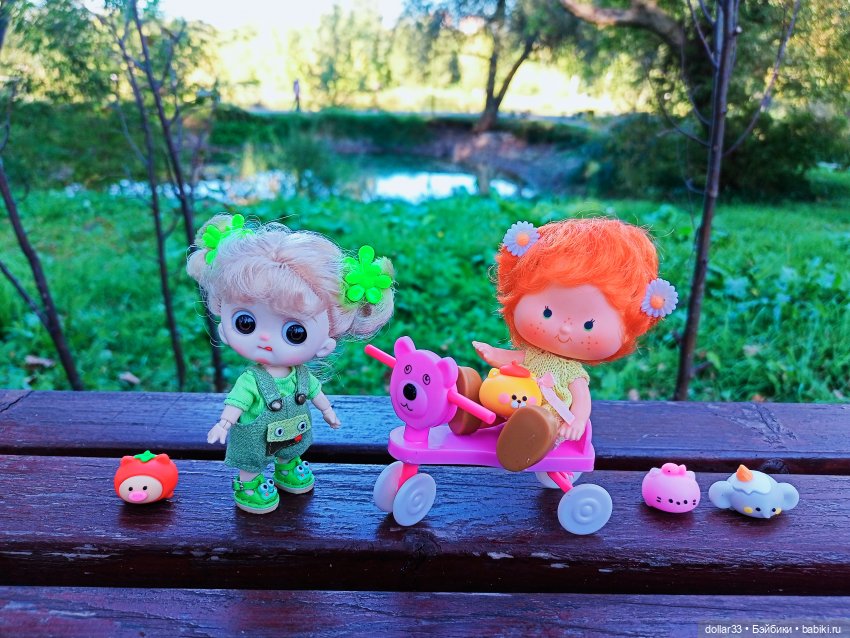 Мусенька и Ягодка. Прогулка | Бэйбики Мусенька и Ягодка. Прогулка (фото 5)