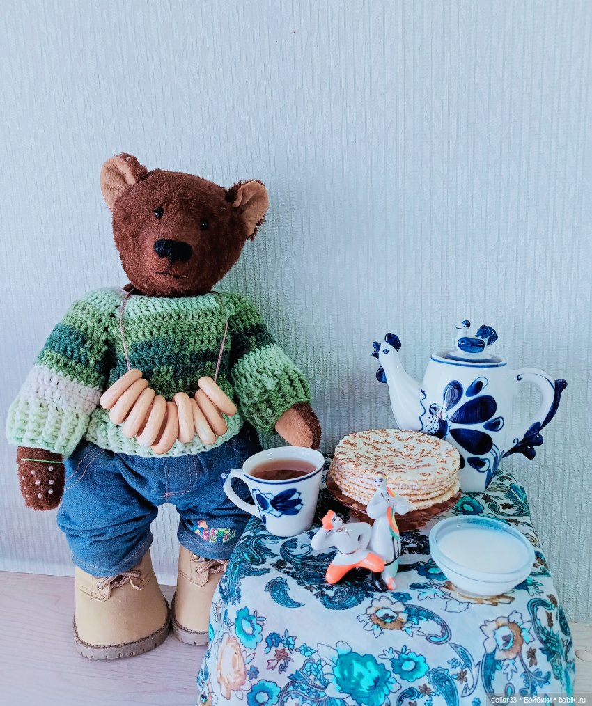 С праздником — Домашние фото авторских игрушек: Тедди (фото 3)