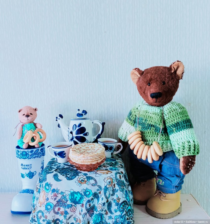 С праздником — Домашние фото авторских игрушек: Тедди (фото 8)