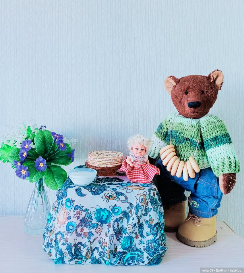 С праздником — Домашние фото авторских игрушек: Тедди (фото 6)