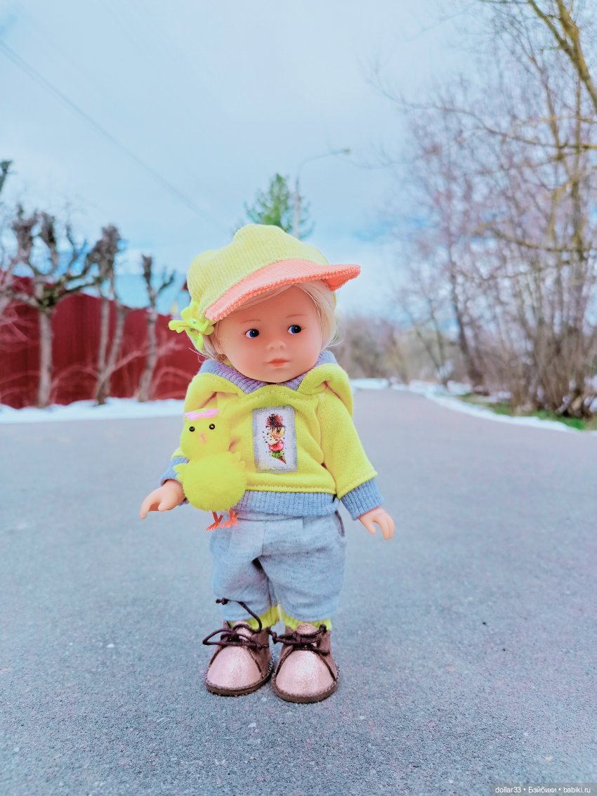 Прогулка Миланы в начале Весны