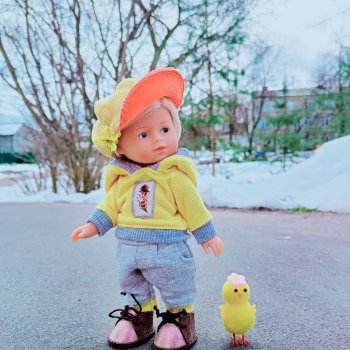 Прогулка Миланы в начале Весны