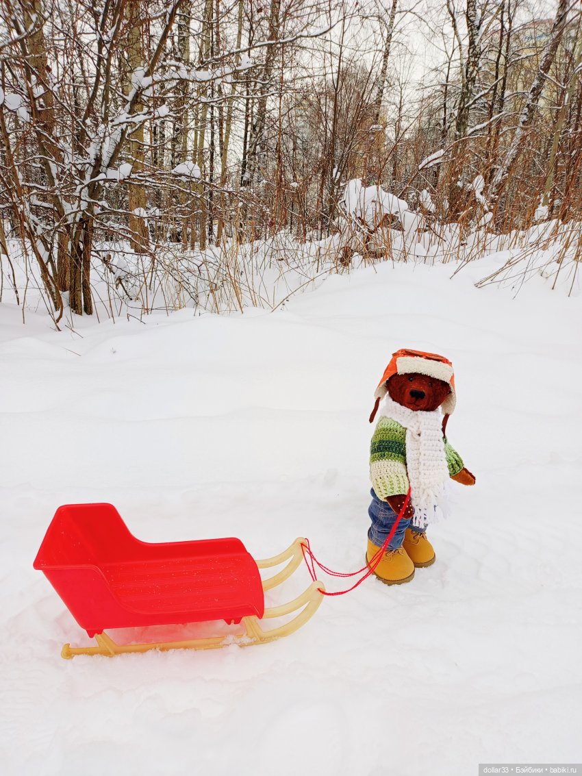 Предновогоднее. Как Мишка за ёлочкой в лес ходил (фото 2)