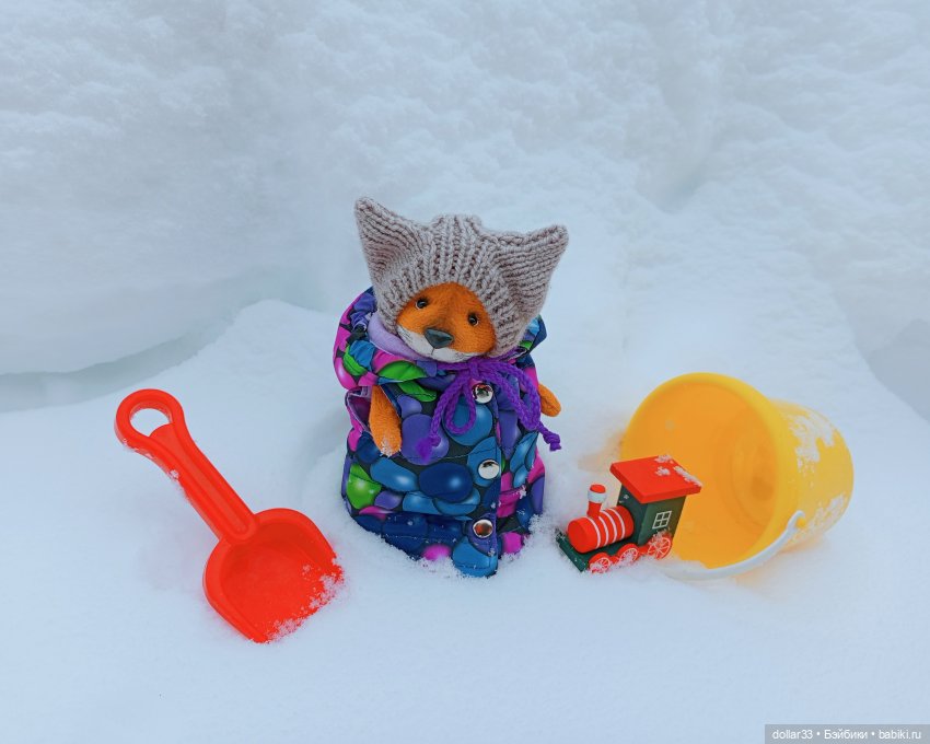 Фоксик и Ворона. Зима — Домашние фото авторских кукол: личные коллекции (фото 5)