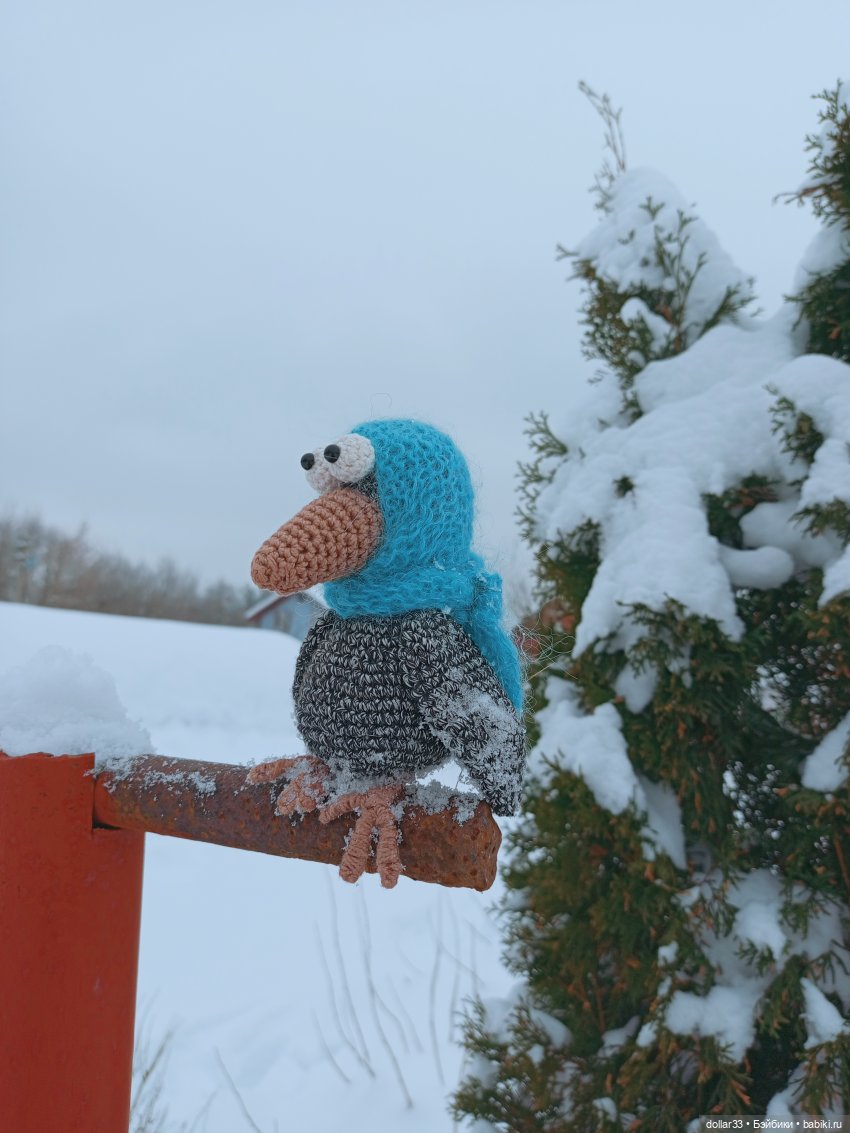 Фоксик и Ворона. Зима — Домашние фото авторских кукол: личные коллекции