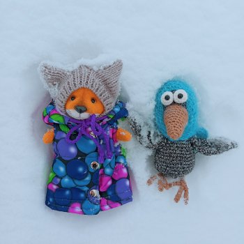 Фоксик и Ворона. Зима