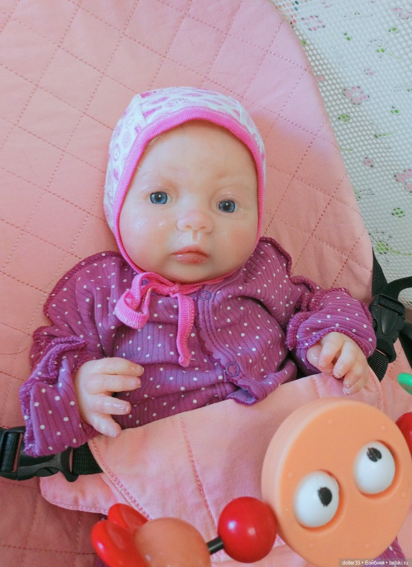 Анечка. Силиконовая кукла Светланы Семёновой