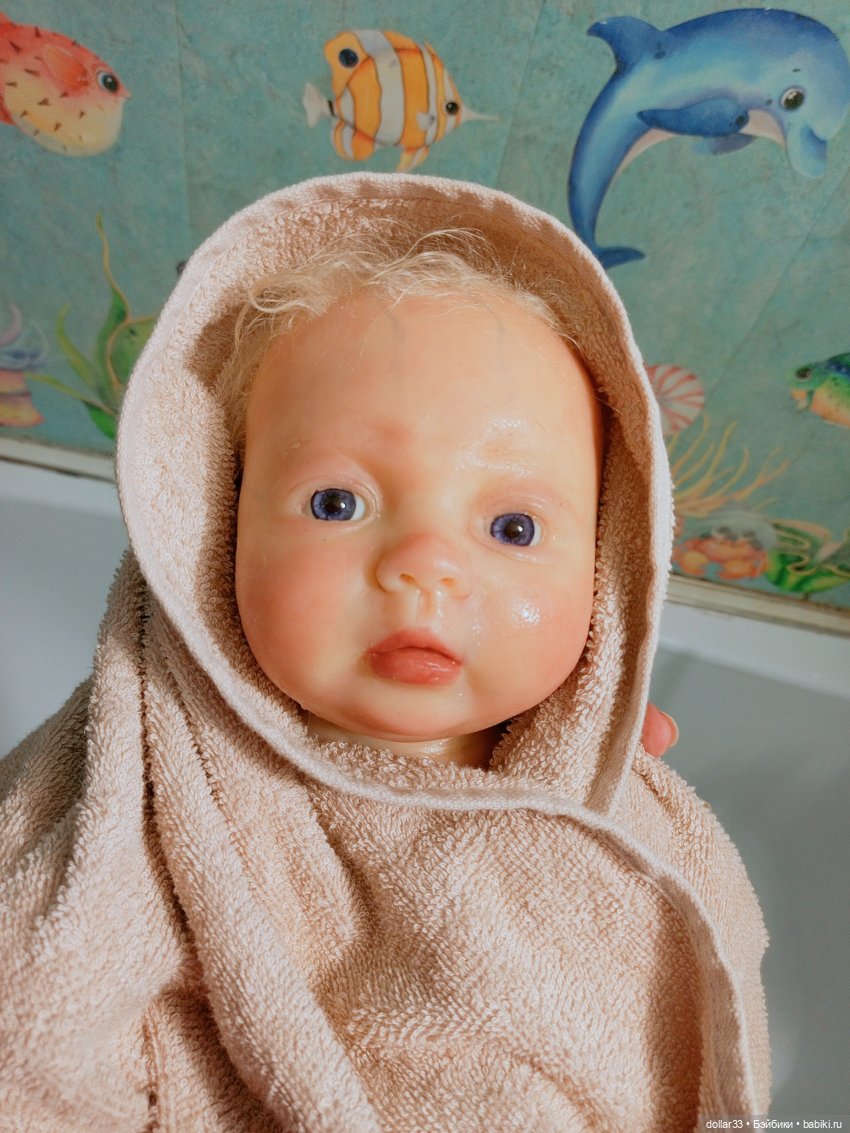 Анечка. Силиконовая кукла Светланы Семёновой (фото 5)