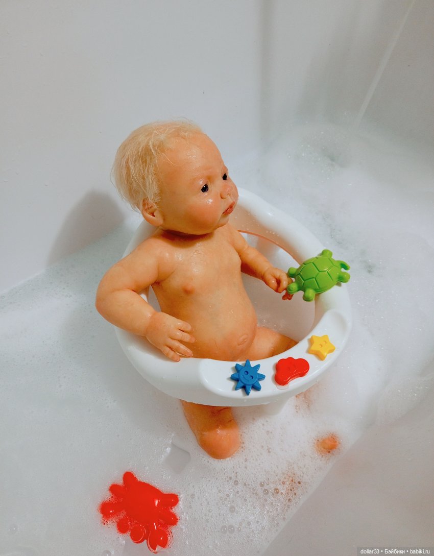 Анечка. Силиконовая кукла Светланы Семёновой (фото 3)