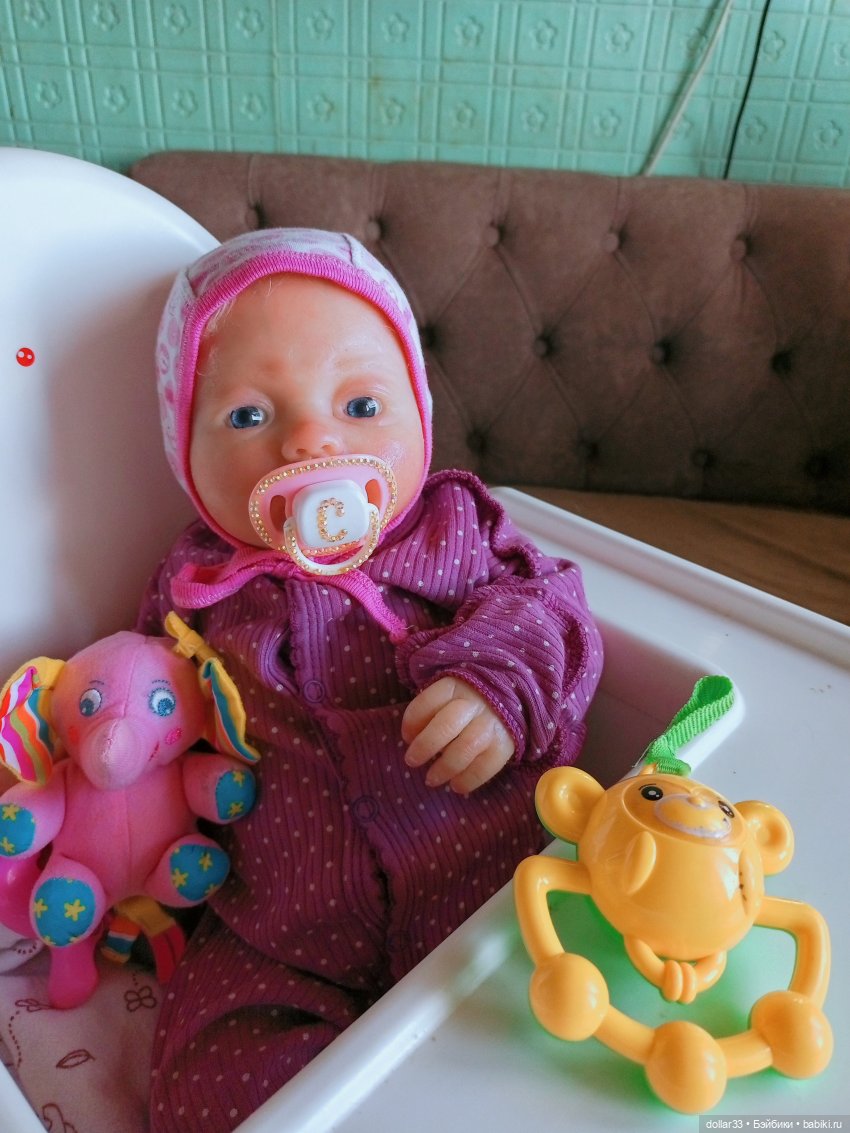 Анечка. Силиконовая кукла Светланы Семёновой (фото 9)