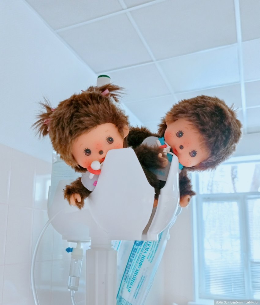 Обезьянки с больнице — Интересные игрушки и фигурки (разное): редкие (фото 8)